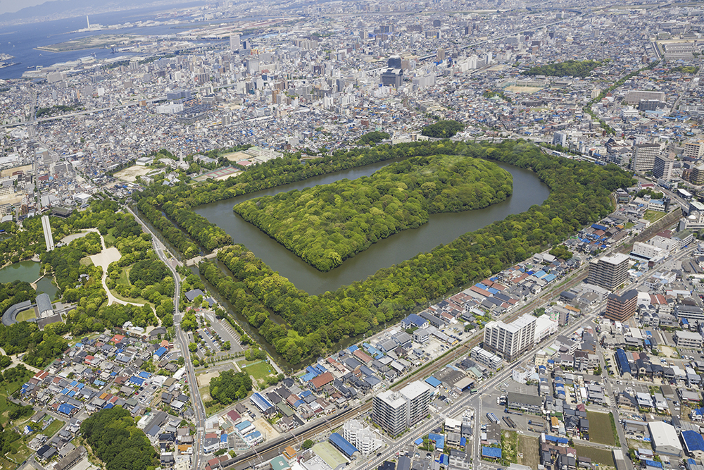 仁徳天皇陵古墳(大阪府堺市)
